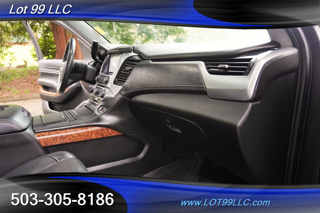 2017 Chevrolet Suburban Premier LTZ 82K V8 5.3L Heated AC Leather Moon  Roof GPS 3 ROW SEATING Dual DVD 2 OWNERS - Photo 20 - Milwaukie, OR 97267