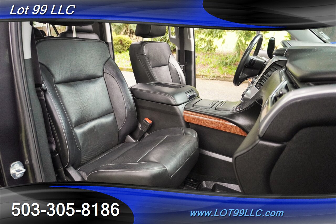 2017 Chevrolet Suburban Premier LTZ 82K V8 5.3L Heated AC Leather Moon  Roof GPS 3 ROW SEATING Dual DVD 2 OWNERS - Photo 21 - Milwaukie, OR 97267