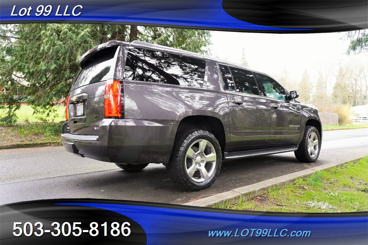 2017 Chevrolet Suburban Premier LTZ 82K V8 5.3L Heated AC Leather Moon  Roof GPS 3 ROW SEATING Dual DVD 2 OWNERS - Photo 9 - Milwaukie, OR 97267