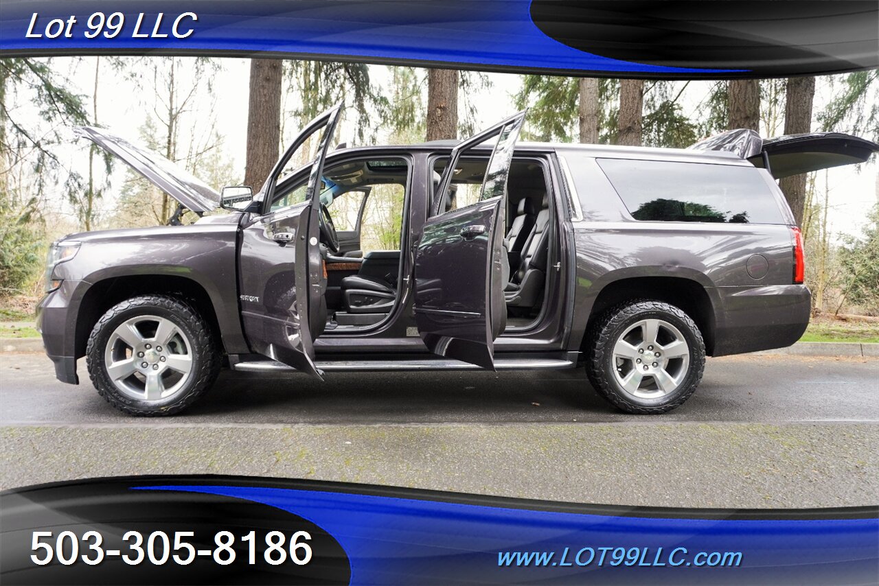 2017 Chevrolet Suburban Premier LTZ 82K V8 5.3L Heated AC Leather Moon  Roof GPS 3 ROW SEATING Dual DVD 2 OWNERS - Photo 30 - Milwaukie, OR 97267