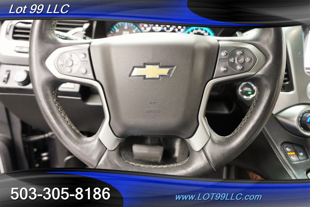 2017 Chevrolet Suburban Premier LTZ 82K V8 5.3L Heated AC Leather Moon  Roof GPS 3 ROW SEATING Dual DVD 2 OWNERS - Photo 27 - Milwaukie, OR 97267