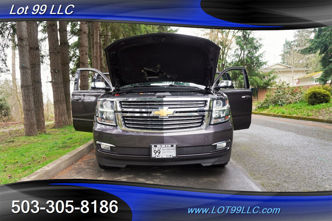 2017 Chevrolet Suburban Premier LTZ 82K V8 5.3L Heated AC Leather Moon  Roof GPS 3 ROW SEATING Dual DVD 2 OWNERS - Photo 31 - Milwaukie, OR 97267
