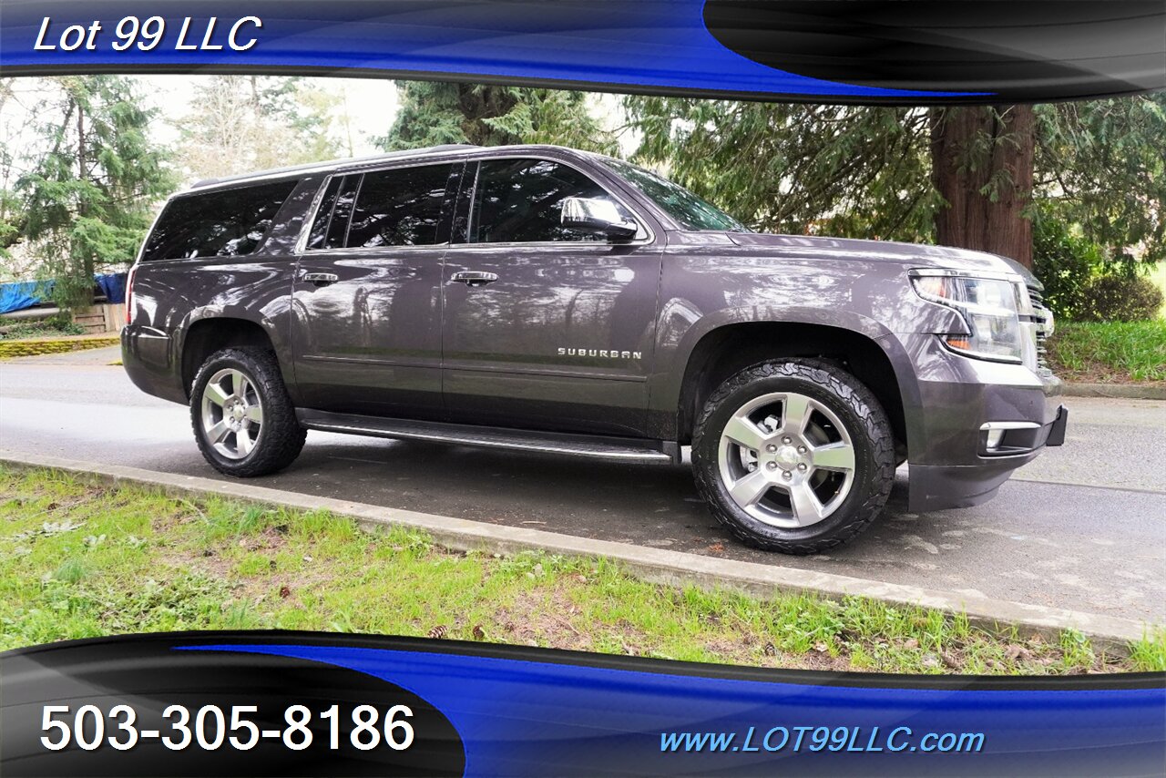 2017 Chevrolet Suburban Premier LTZ 82K V8 5.3L Heated AC Leather Moon  Roof GPS 3 ROW SEATING Dual DVD 2 OWNERS - Photo 7 - Milwaukie, OR 97267
