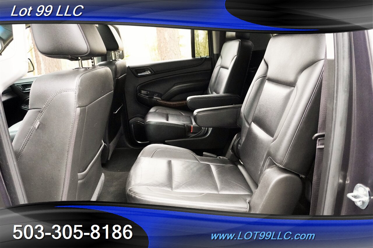 2017 Chevrolet Suburban Premier LTZ 82K V8 5.3L Heated AC Leather Moon  Roof GPS 3 ROW SEATING Dual DVD 2 OWNERS - Photo 14 - Milwaukie, OR 97267