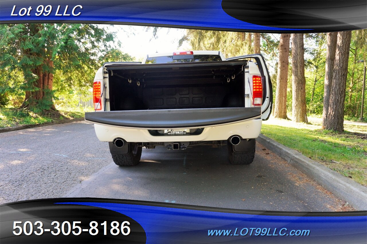 2016 RAM 1500 Laramie Longhorn 4x4 3.0L ECO Diesel GPS Heated AC  Leather Seats Fuel Wheels Newer Tires Folding Running Boards - Photo 31 - Milwaukie, OR 97267