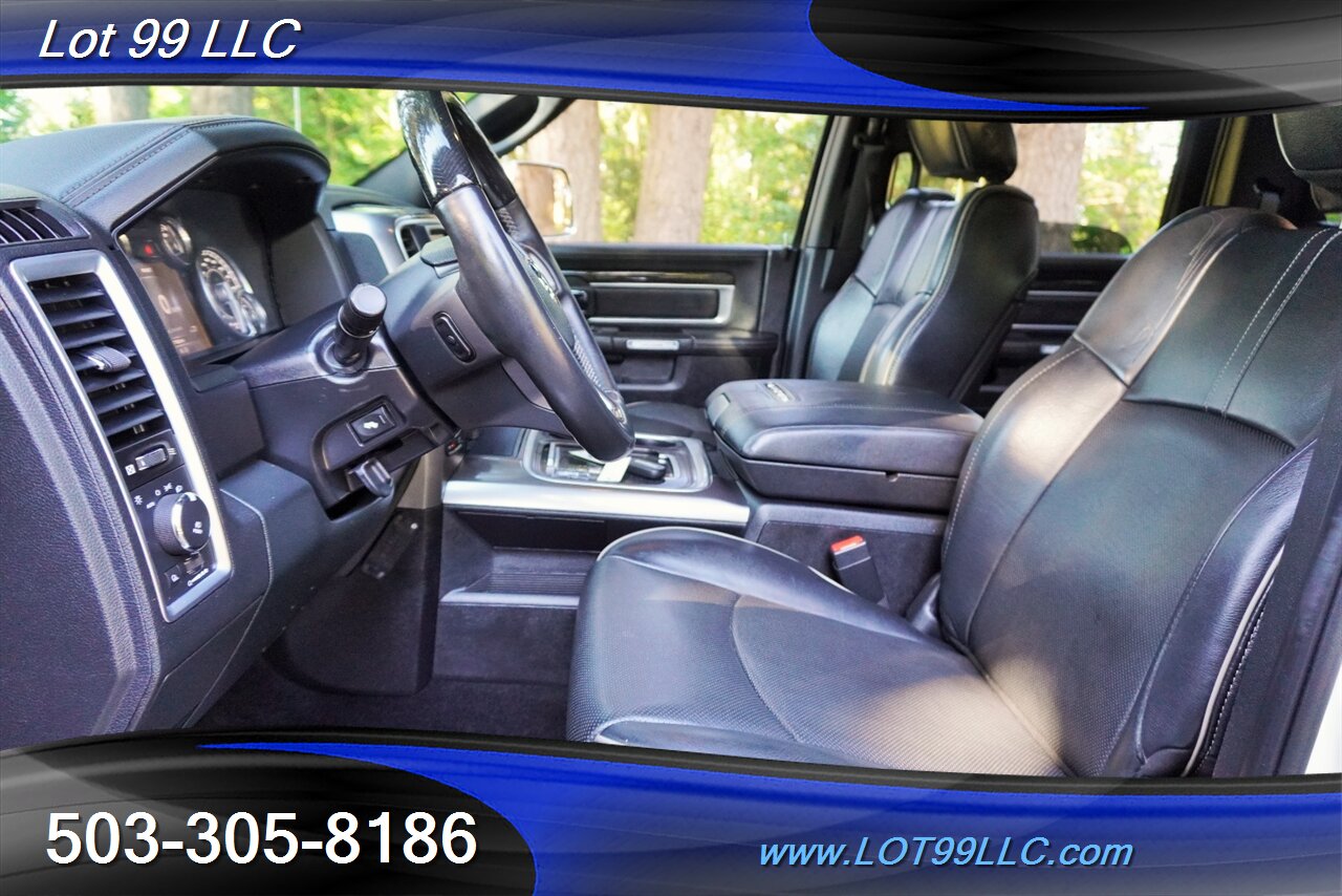 2016 RAM 1500 Laramie Longhorn 4x4 3.0L ECO Diesel GPS Heated AC  Leather Seats Fuel Wheels Newer Tires Folding Running Boards - Photo 13 - Milwaukie, OR 97267