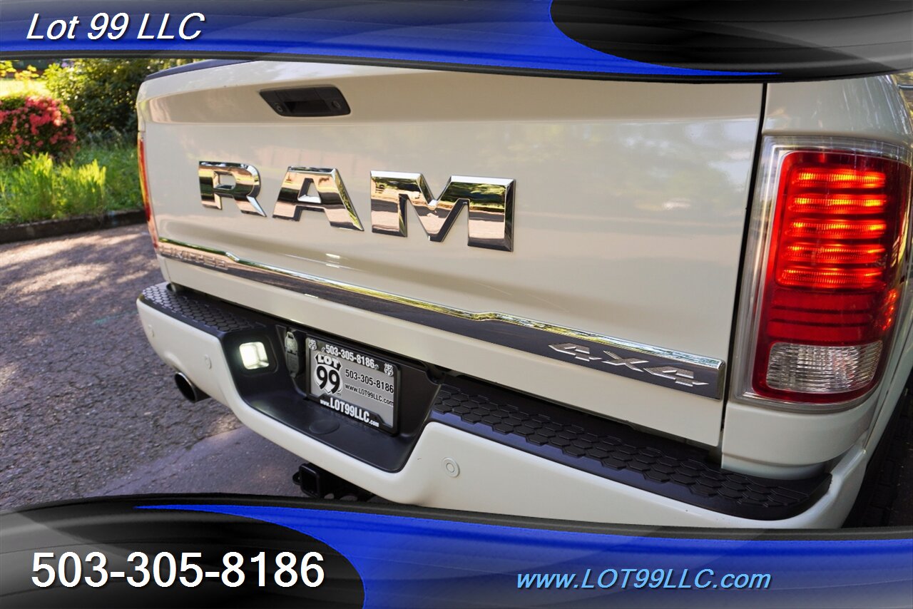 2016 RAM 1500 Laramie Longhorn 4x4 3.0L ECO Diesel GPS Heated AC  Leather Seats Fuel Wheels Newer Tires Folding Running Boards - Photo 34 - Milwaukie, OR 97267