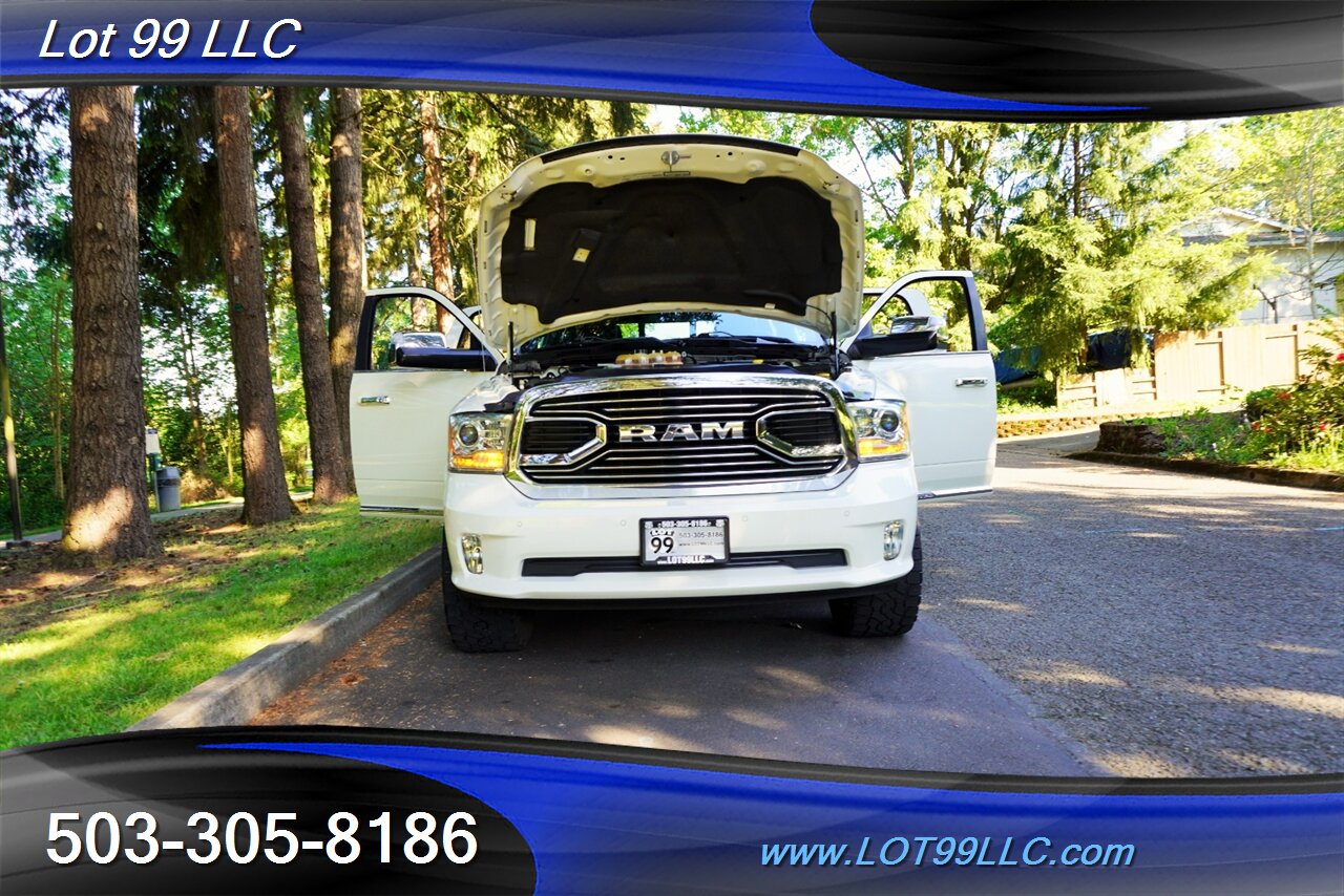 2016 RAM 1500 Laramie Longhorn 4x4 3.0L ECO Diesel GPS Heated AC  Leather Seats Fuel Wheels Newer Tires Folding Running Boards - Photo 29 - Milwaukie, OR 97267