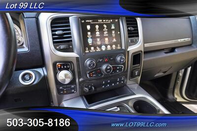 2016 RAM 1500 Laramie Longhorn 4x4 3.0L ECO Diesel GPS Heated AC  Leather Seats Fuel Wheels Newer Tires Folding Running Boards - Photo 23 - Milwaukie, OR 97267