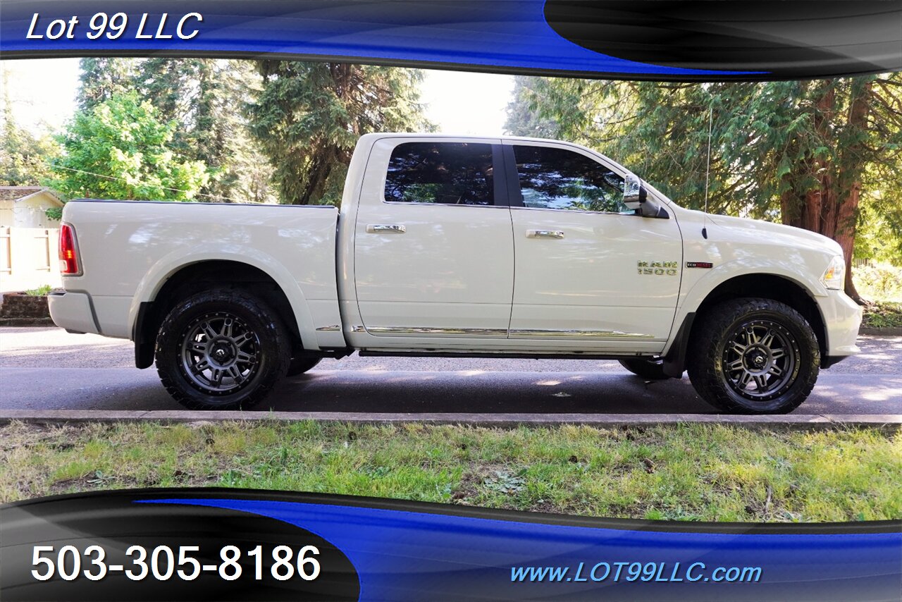 2016 RAM 1500 Laramie Longhorn 4x4 3.0L ECO Diesel GPS Heated AC  Leather Seats Fuel Wheels Newer Tires Folding Running Boards - Photo 8 - Milwaukie, OR 97267