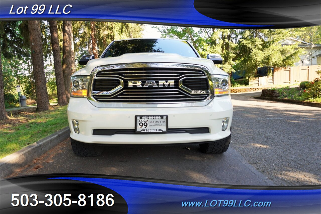 2016 RAM 1500 Laramie Longhorn 4x4 3.0L ECO Diesel GPS Heated AC  Leather Seats Fuel Wheels Newer Tires Folding Running Boards - Photo 6 - Milwaukie, OR 97267