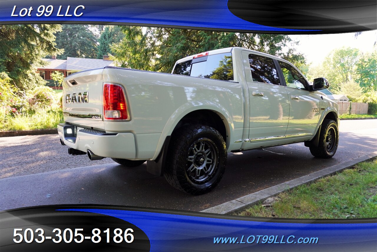 2016 RAM 1500 Laramie Longhorn 4x4 3.0L ECO Diesel GPS Heated AC  Leather Seats Fuel Wheels Newer Tires Folding Running Boards - Photo 9 - Milwaukie, OR 97267