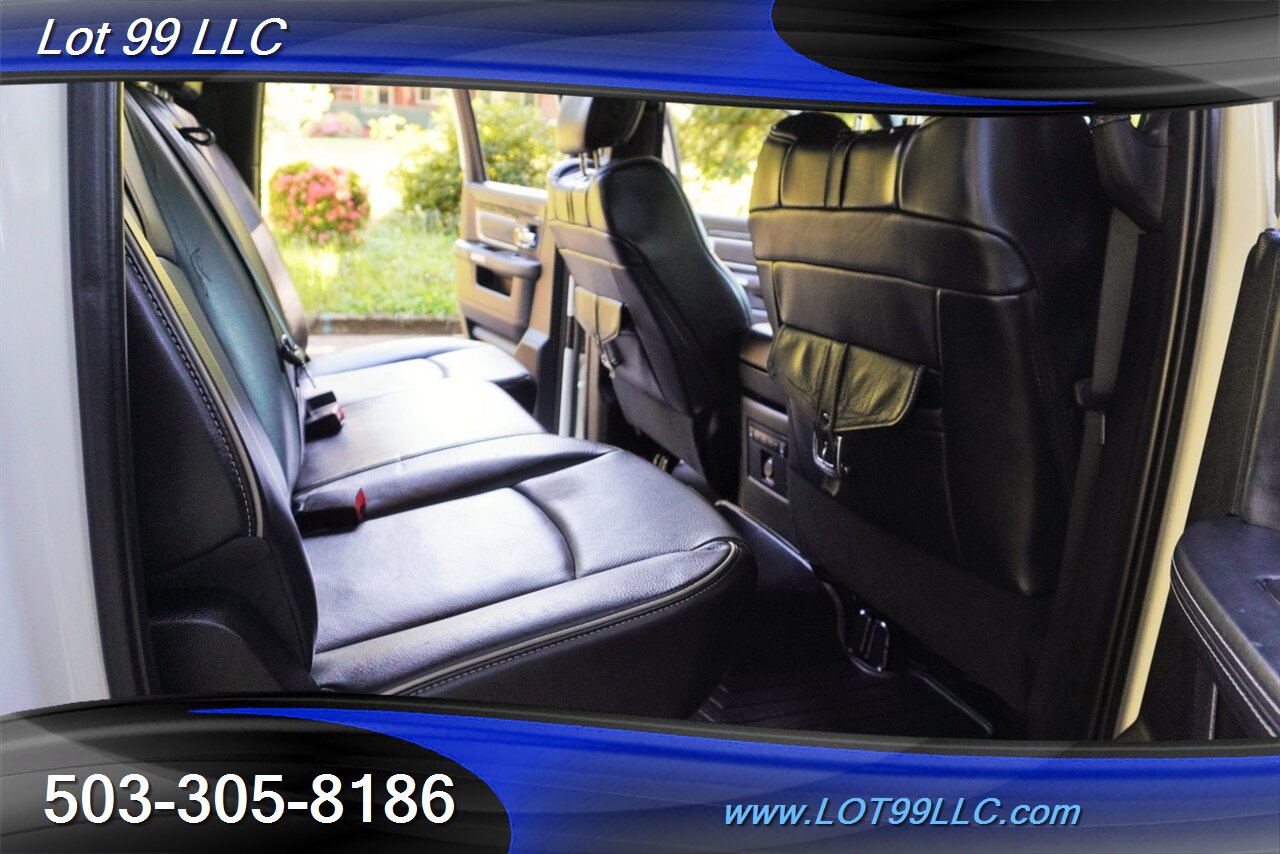 2016 RAM 1500 Laramie Longhorn 4x4 3.0L ECO Diesel GPS Heated AC  Leather Seats Fuel Wheels Newer Tires Folding Running Boards - Photo 17 - Milwaukie, OR 97267