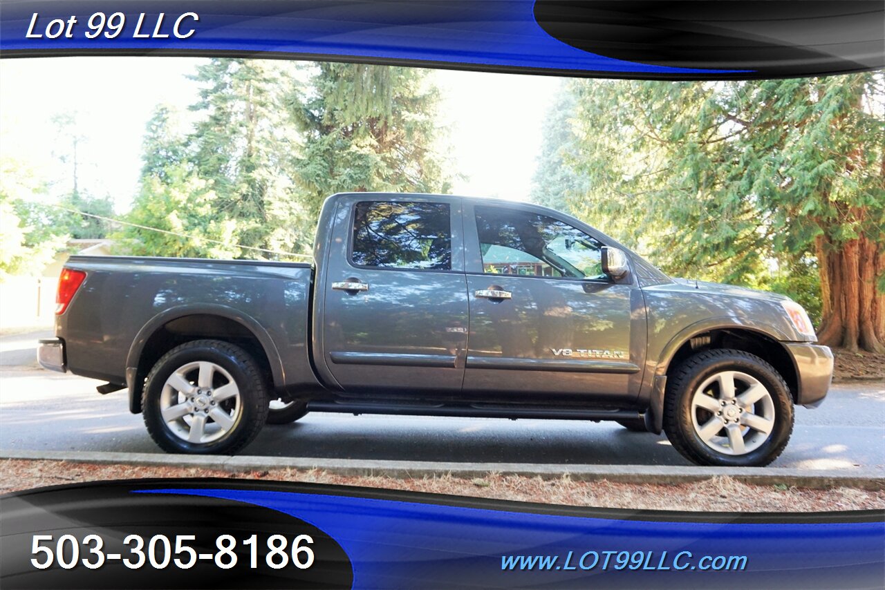 2010 Nissan Titan LE 4X4 V8 5.6L Auto Heated Leather Short Bed   - Photo 8 - Milwaukie, OR 97267