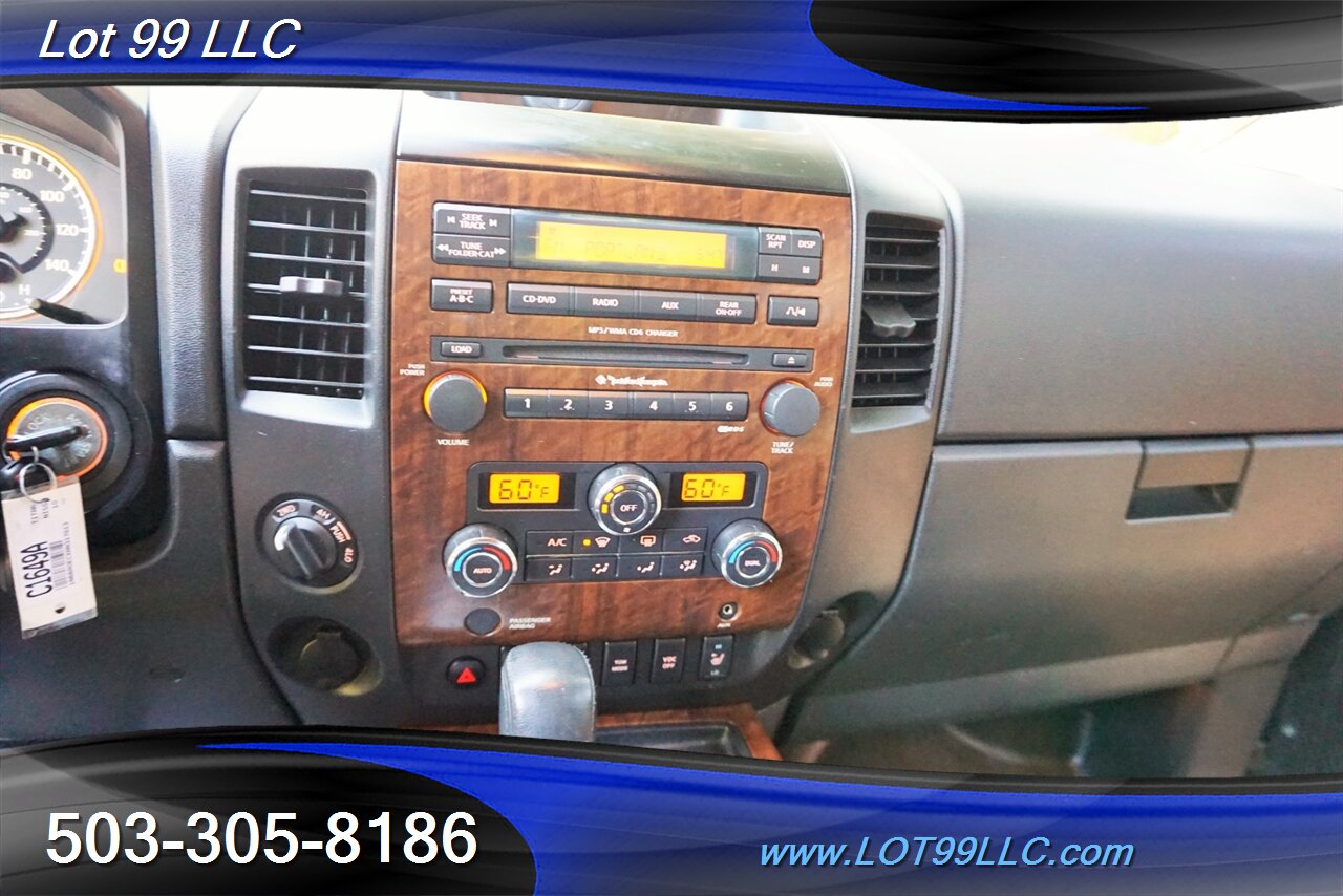 2010 Nissan Titan LE 4X4 V8 5.6L Auto Heated Leather Short Bed   - Photo 21 - Milwaukie, OR 97267