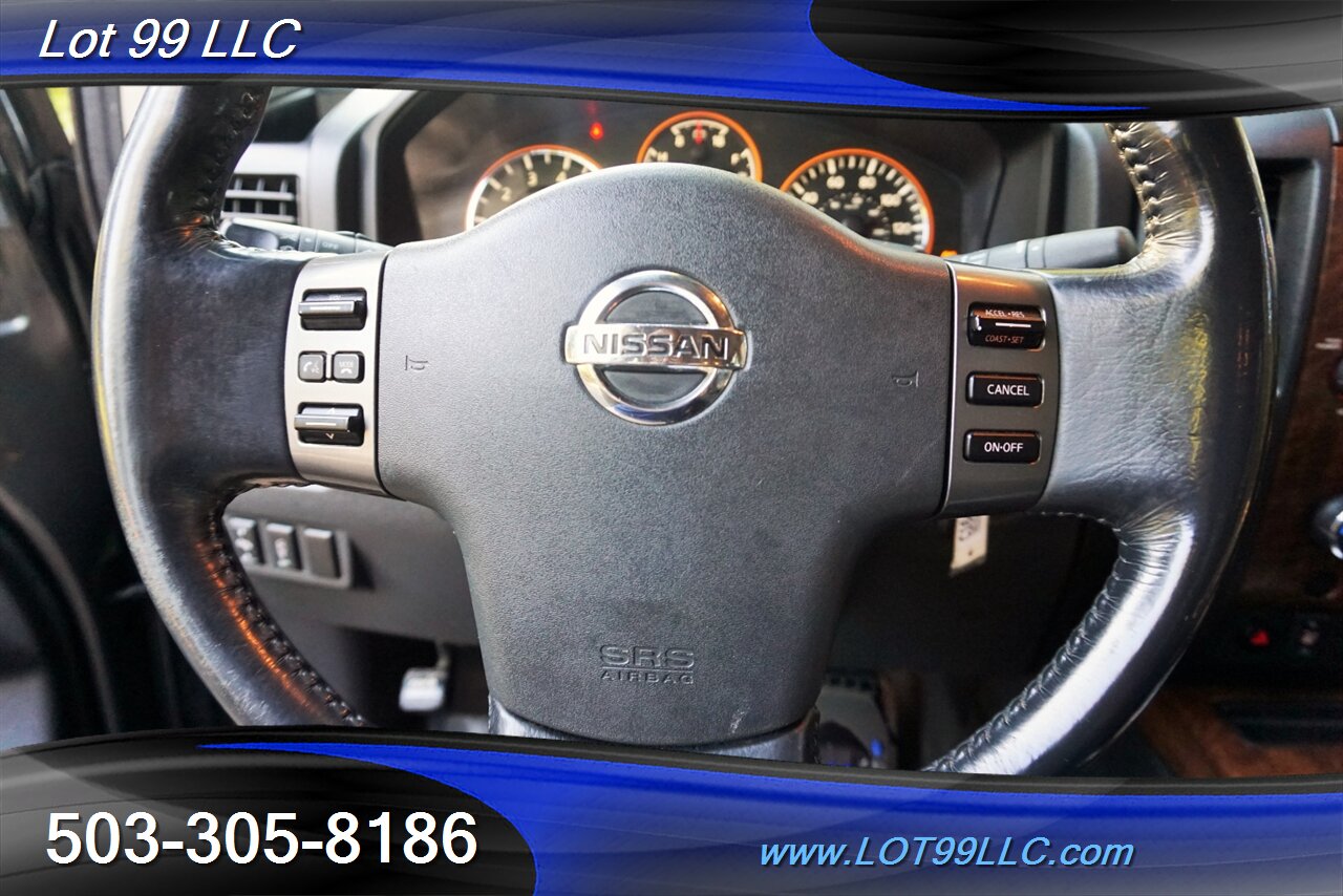 2010 Nissan Titan LE 4X4 V8 5.6L Auto Heated Leather Short Bed   - Photo 24 - Milwaukie, OR 97267