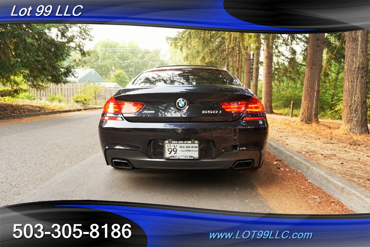 2013 BMW 6 Series 650i xDrive Gran Coupe Leather Pano Roof GPS   - Photo 10 - Milwaukie, OR 97267