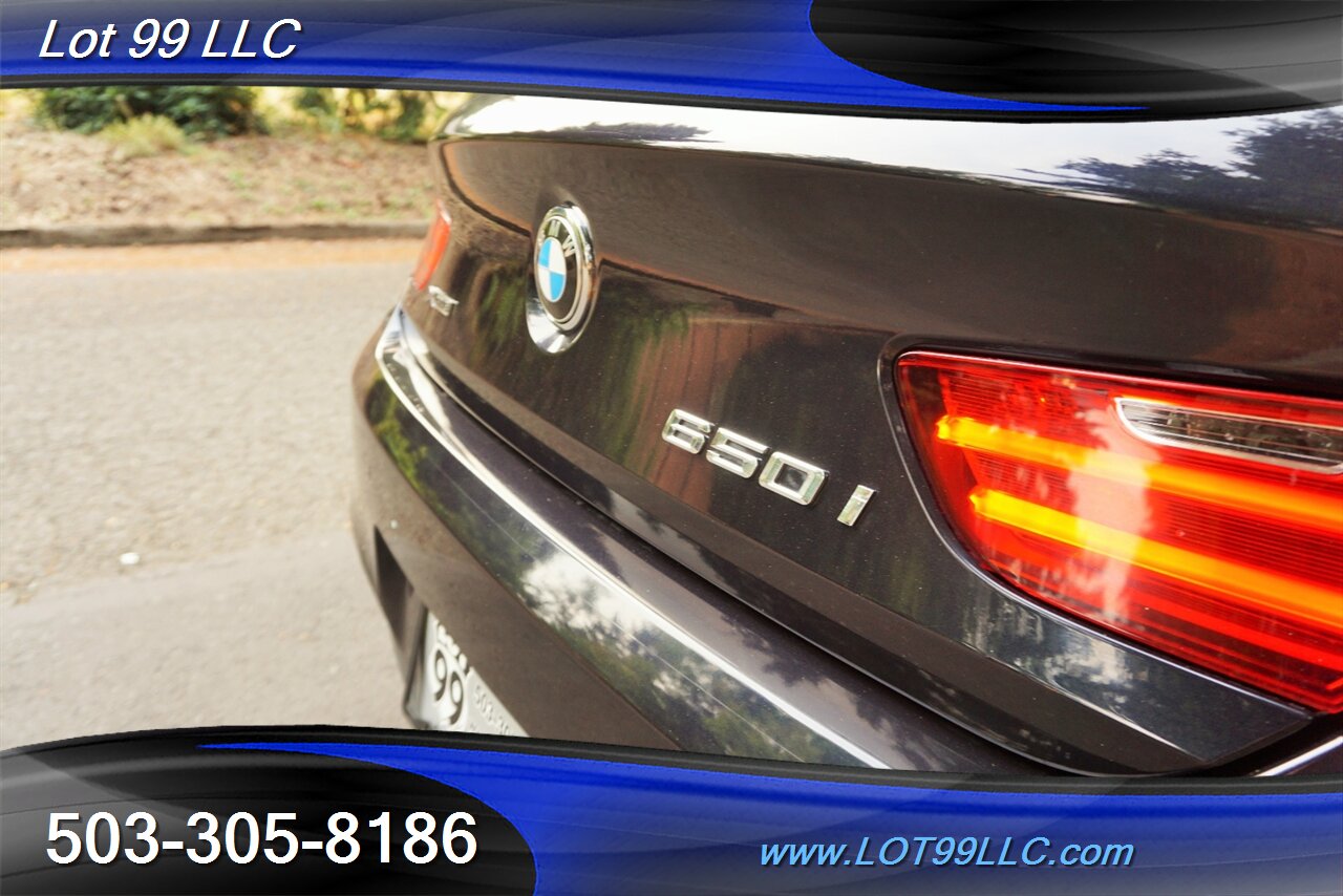 2013 BMW 6 Series 650i xDrive Gran Coupe Leather Pano Roof GPS   - Photo 33 - Milwaukie, OR 97267