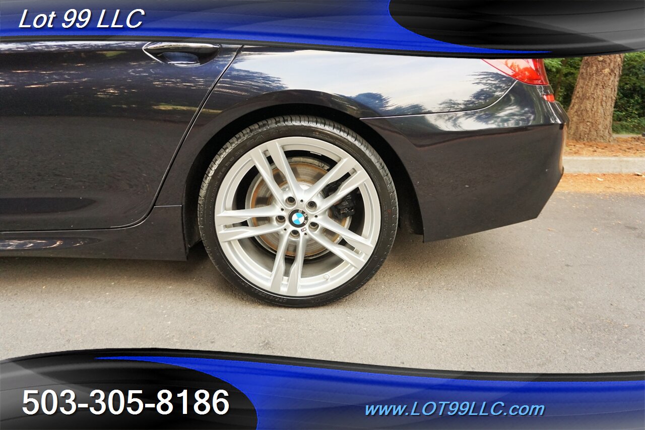 2013 BMW 6 Series 650i xDrive Gran Coupe Leather Pano Roof GPS   - Photo 37 - Milwaukie, OR 97267