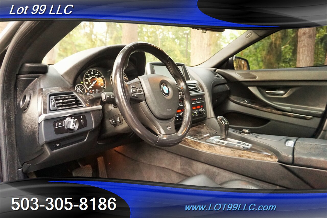 2013 BMW 6 Series 650i xDrive Gran Coupe Leather Pano Roof GPS   - Photo 12 - Milwaukie, OR 97267