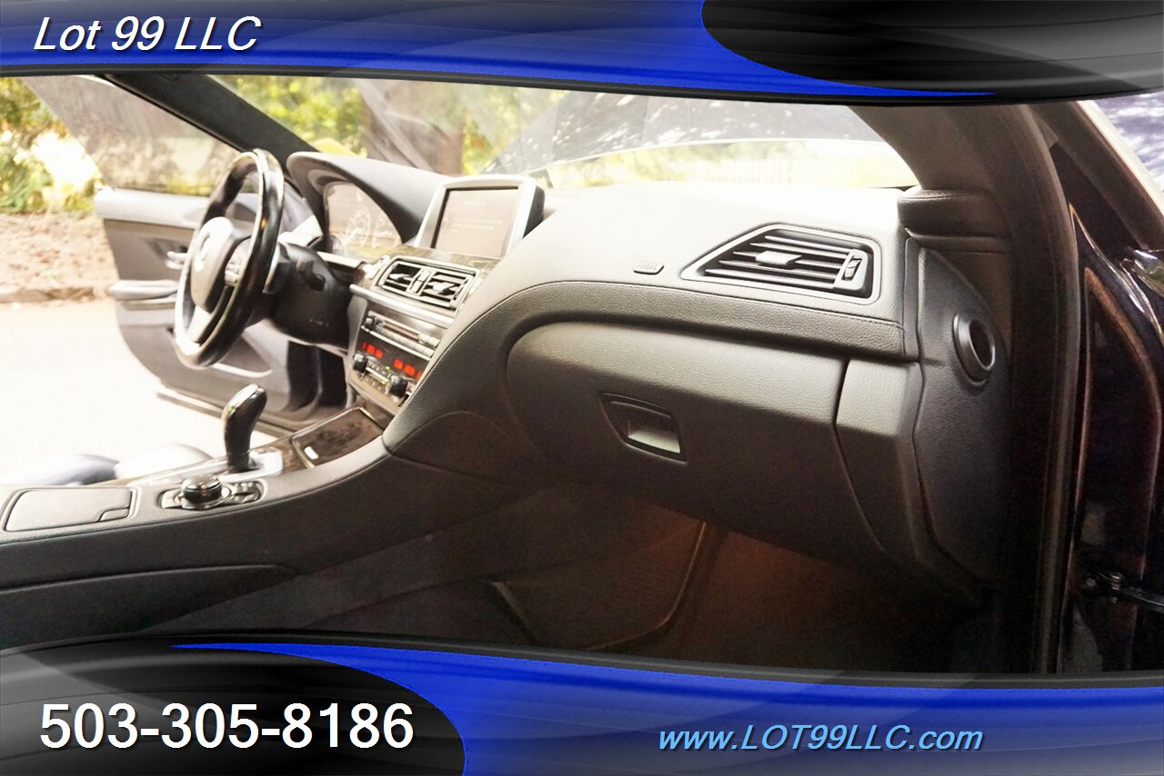 2013 BMW 6 Series 650i xDrive Gran Coupe Leather Pano Roof GPS   - Photo 16 - Milwaukie, OR 97267