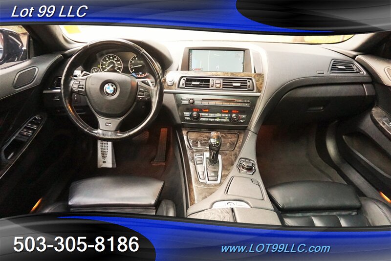 2013 BMW 6 Series 650i xDrive Gran Coupe Leather Pano Roof GPS  