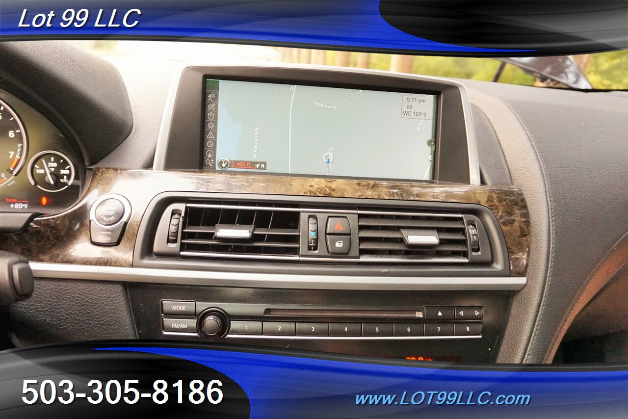 2013 BMW 6 Series 650i xDrive Gran Coupe Leather Pano Roof GPS   - Photo 20 - Milwaukie, OR 97267