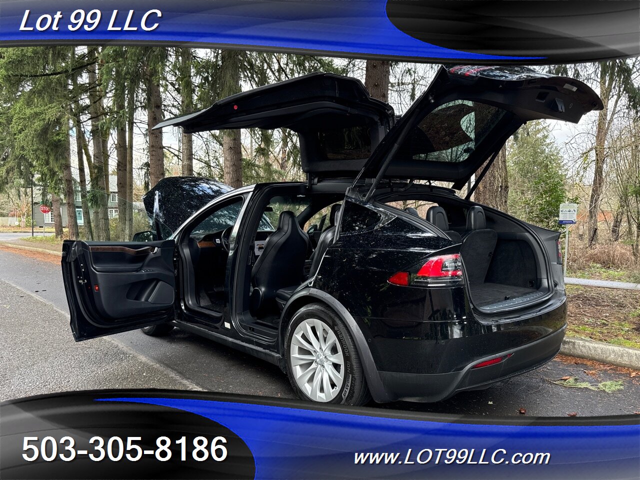 2019 Tesla Model X 100D Long Range 1-Owner 3rd Row 7 Passenger   - Photo 53 - Milwaukie, OR 97267