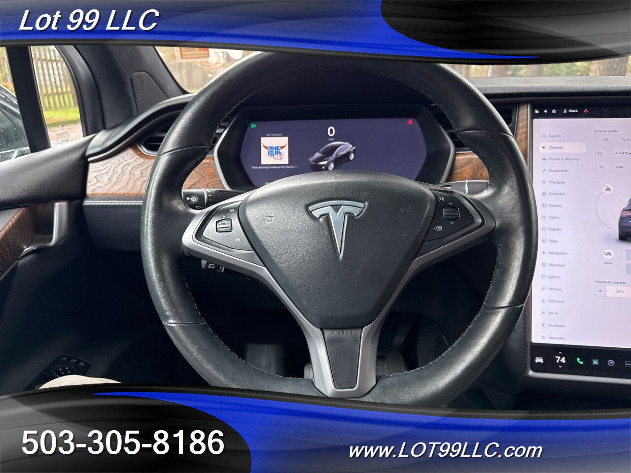 2019 Tesla Model X 100D Long Range 1-Owner 3rd Row 7 Passenger   - Photo 17 - Milwaukie, OR 97267