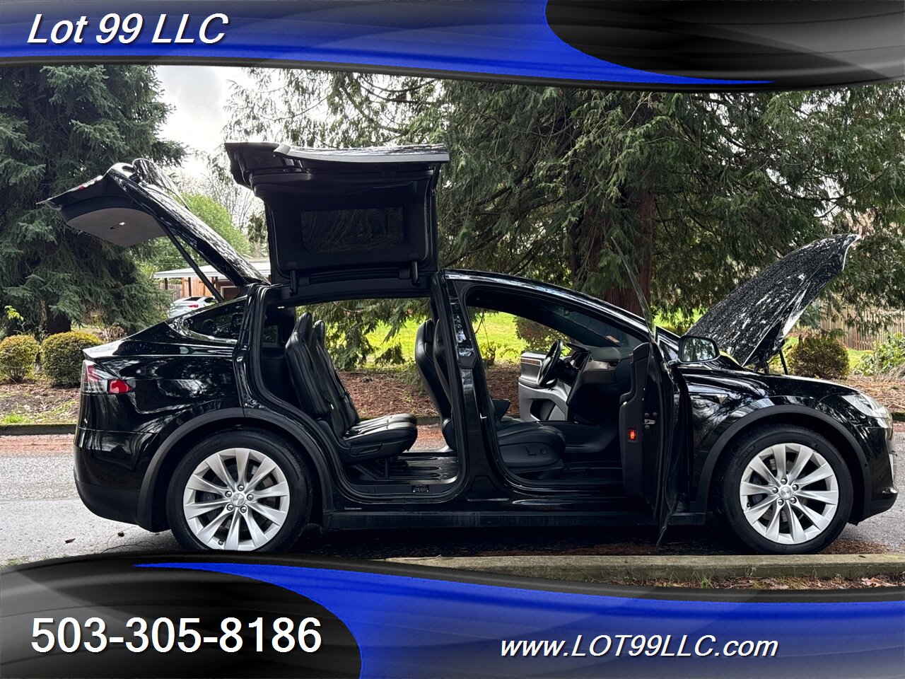 2019 Tesla Model X 100D Long Range 1-Owner 3rd Row 7 Passenger   - Photo 24 - Milwaukie, OR 97267