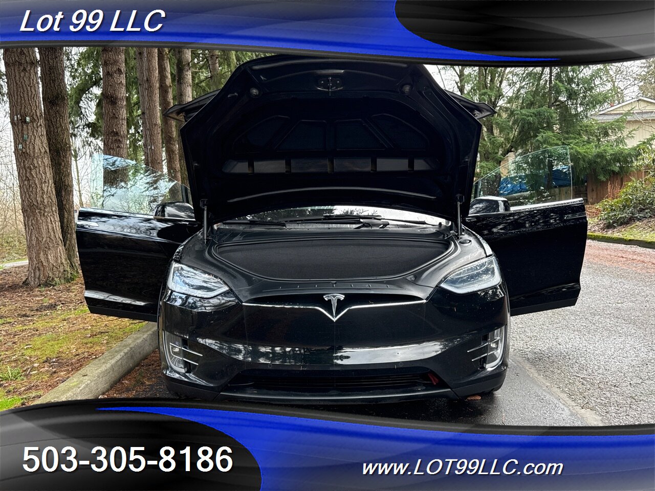 2019 Tesla Model X 100D Long Range 1-Owner 3rd Row 7 Passenger   - Photo 48 - Milwaukie, OR 97267