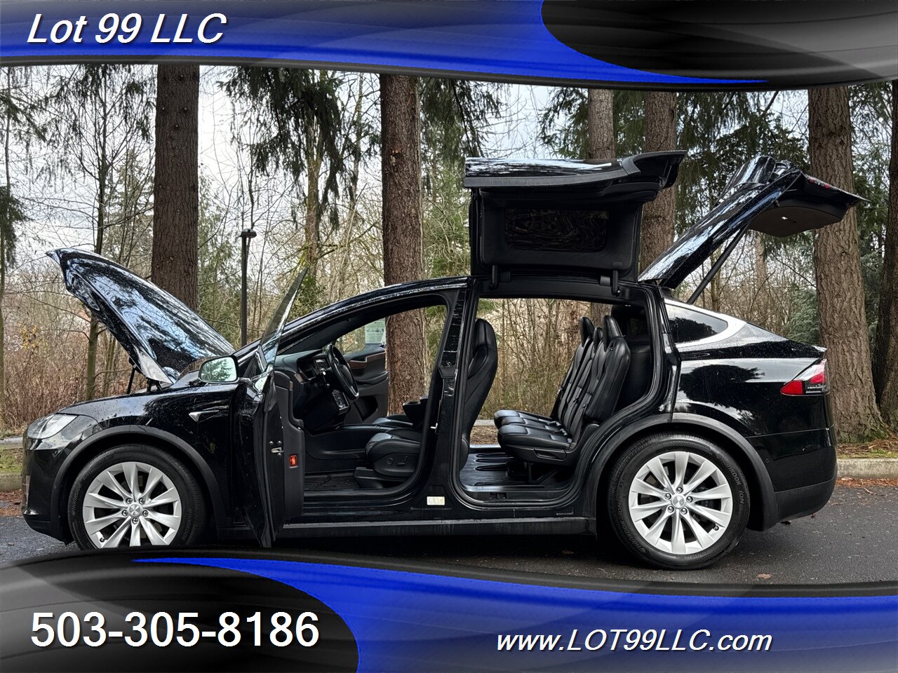 2019 Tesla Model X 100D Long Range 1-Owner 3rd Row 7 Passenger   - Photo 50 - Milwaukie, OR 97267