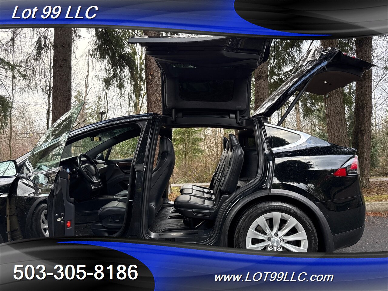 2019 Tesla Model X 100D Long Range 1-Owner 3rd Row 7 Passenger   - Photo 31 - Milwaukie, OR 97267