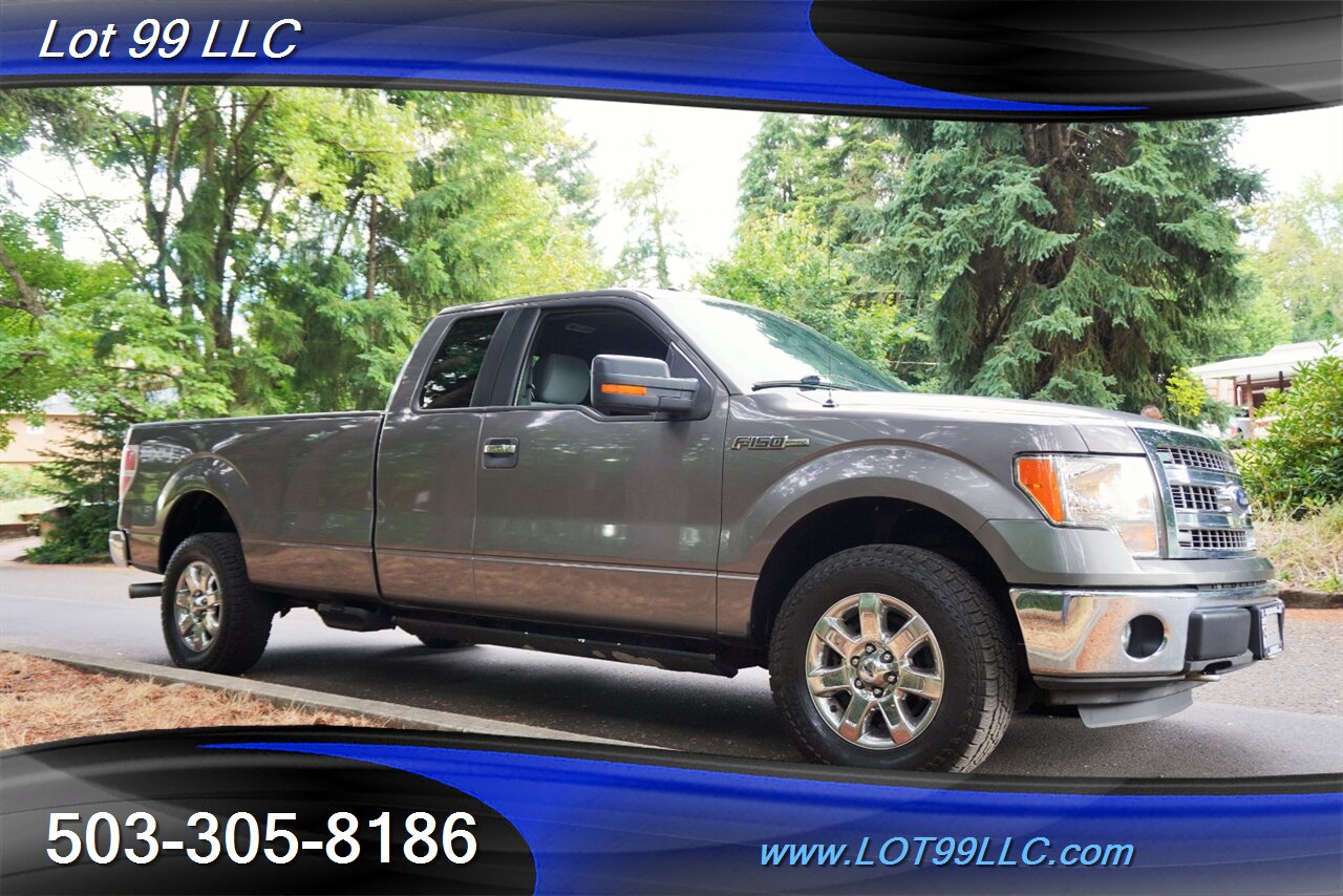 2014 Ford F-150 XLT 4X4 71K LOW MILES V8 5.0L Auto LONG BED Tow Pkg Chrome Wheels Newer Tires 8FT BED - Photo 7 - Milwaukie, OR 97267