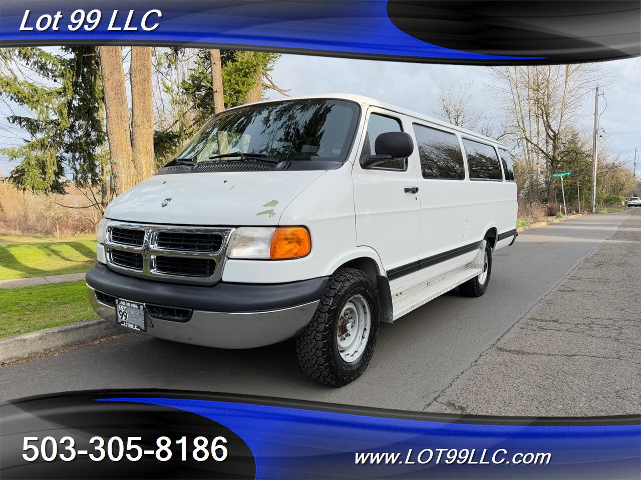 2002 Dodge Ram Van 3500 Maxi **49k Original Miles** 15 Passenger Van   - Photo 2 - Milwaukie, OR 97267