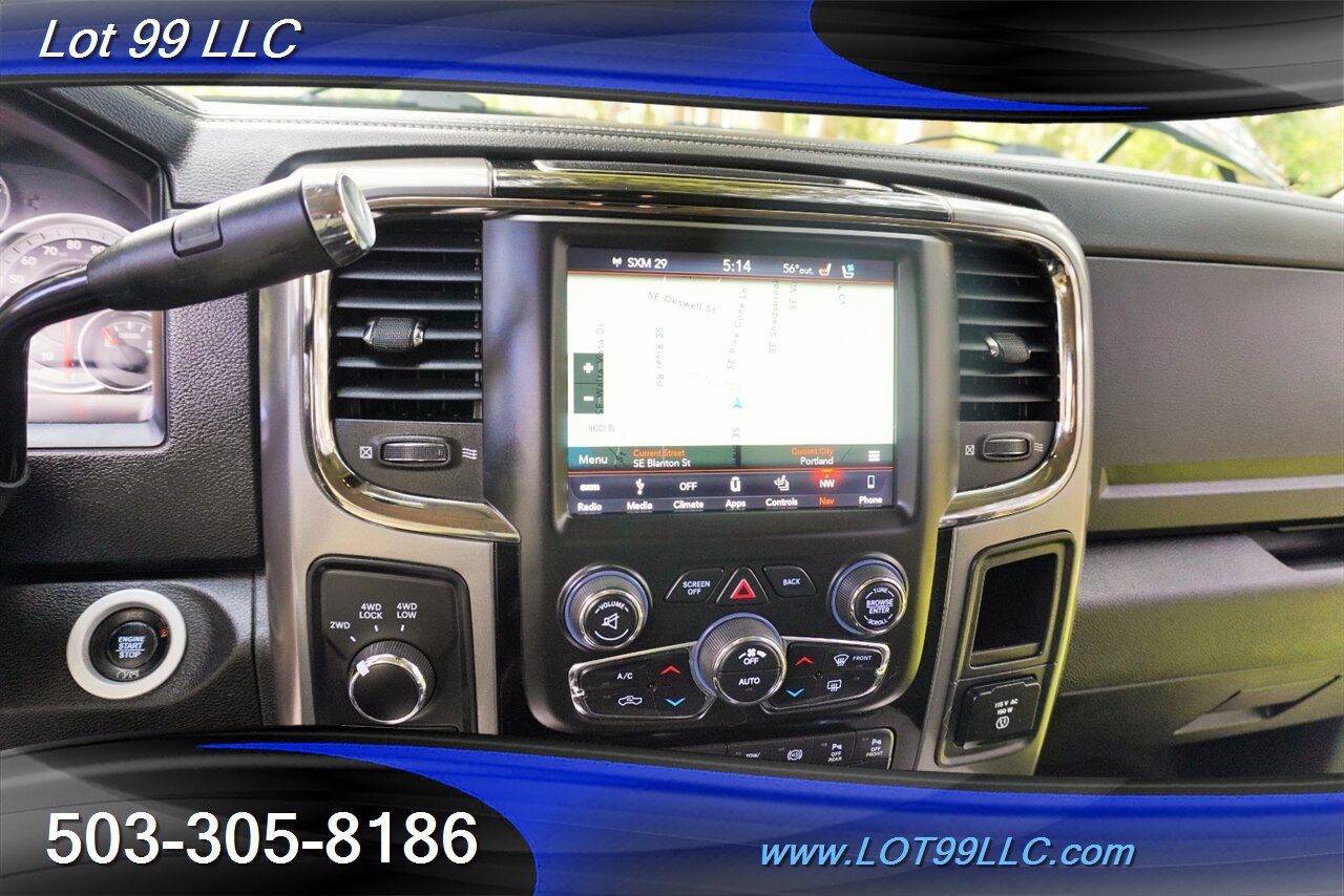 2018 RAM 2500 Laramie 4X4 6.7L Cummins Heated AC Leather Seats  lifted 20 Fuel Wheels NEW 35 OFF ROAFD TIRES Short Bed 2 OWNERS - Photo 24 - Milwaukie, OR 97267