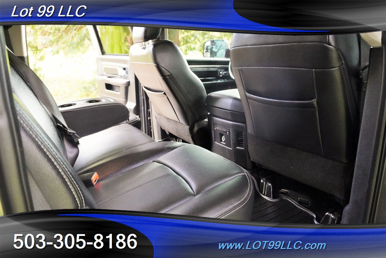 2018 RAM 2500 Laramie 4X4 6.7L Cummins Heated AC Leather Seats  lifted 20 Fuel Wheels NEW 35 OFF ROAFD TIRES Short Bed 2 OWNERS - Photo 17 - Milwaukie, OR 97267