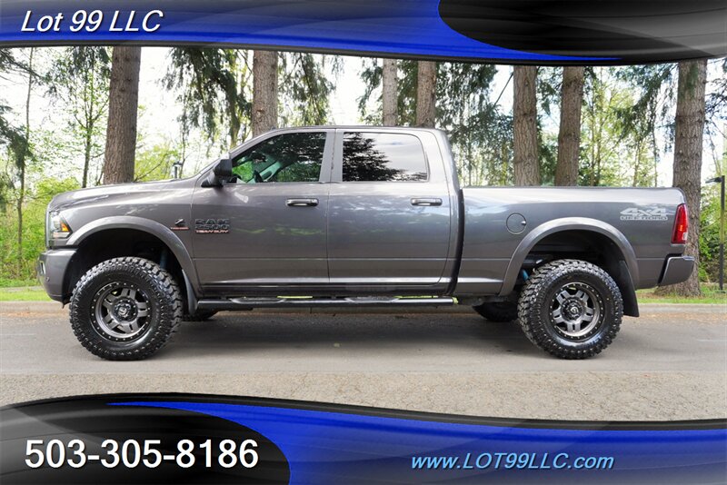 2018 RAM 2500 Laramie 4X4 6.7L Cummins Heated AC Leather Seats  lifted 20 Fuel Wheels NEW 35 OFF ROAFD TIRES Short Bed 2 OWNERS