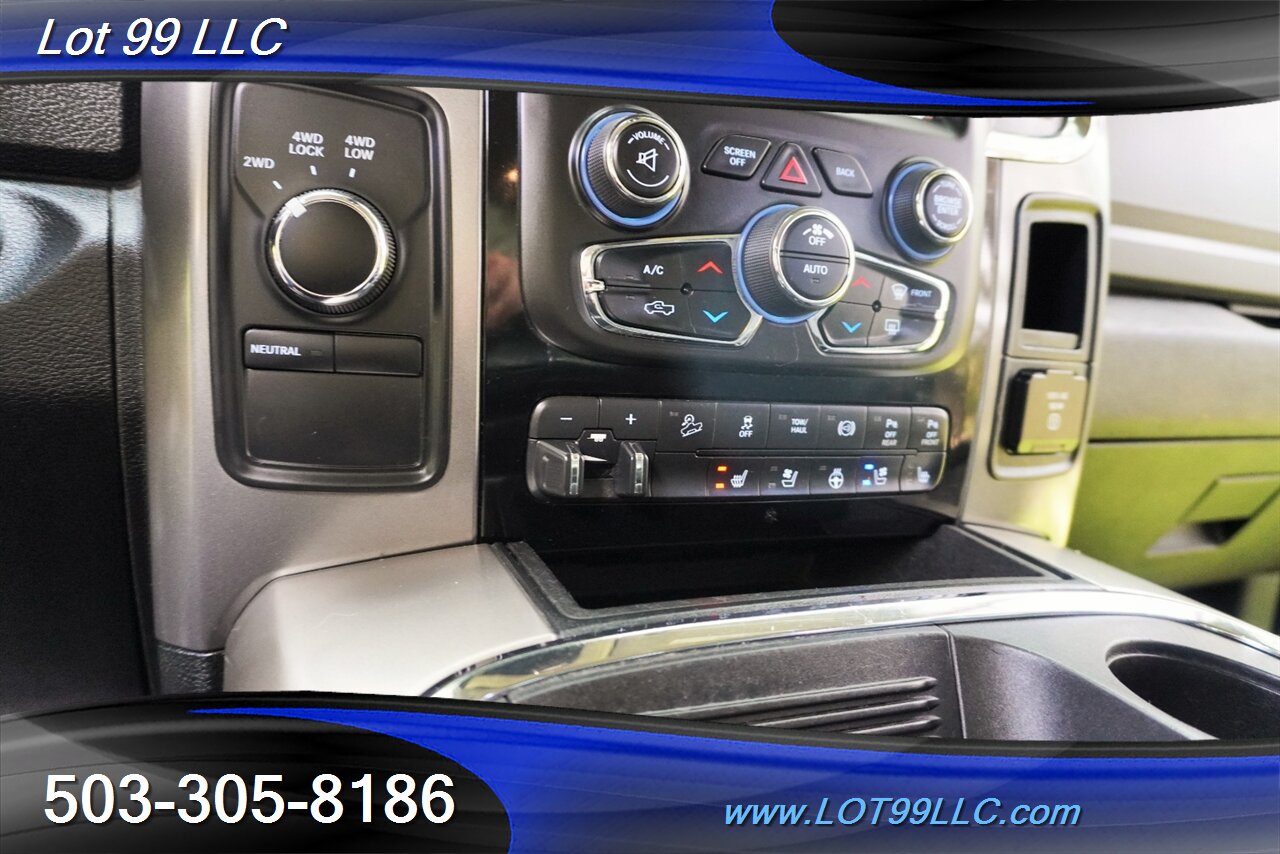 2018 RAM 2500 Laramie 4X4 6.7L Cummins Heated AC Leather Seats  lifted 20 Fuel Wheels NEW 35 OFF ROAFD TIRES Short Bed 2 OWNERS - Photo 22 - Milwaukie, OR 97267