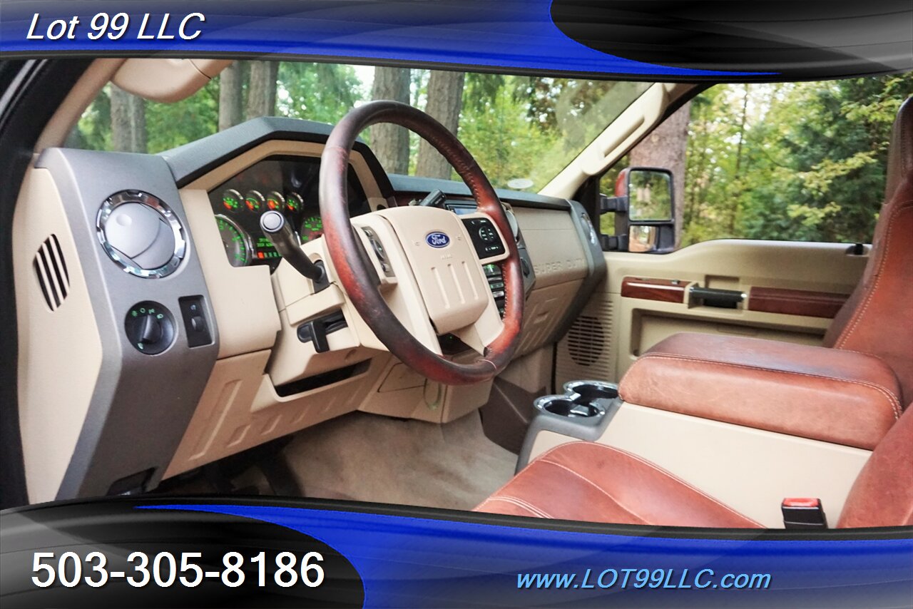 2008 Ford F-350 Lariat 4X4 KING RANCH PowerStroke Leather LONG BED   - Photo 12 - Milwaukie, OR 97267