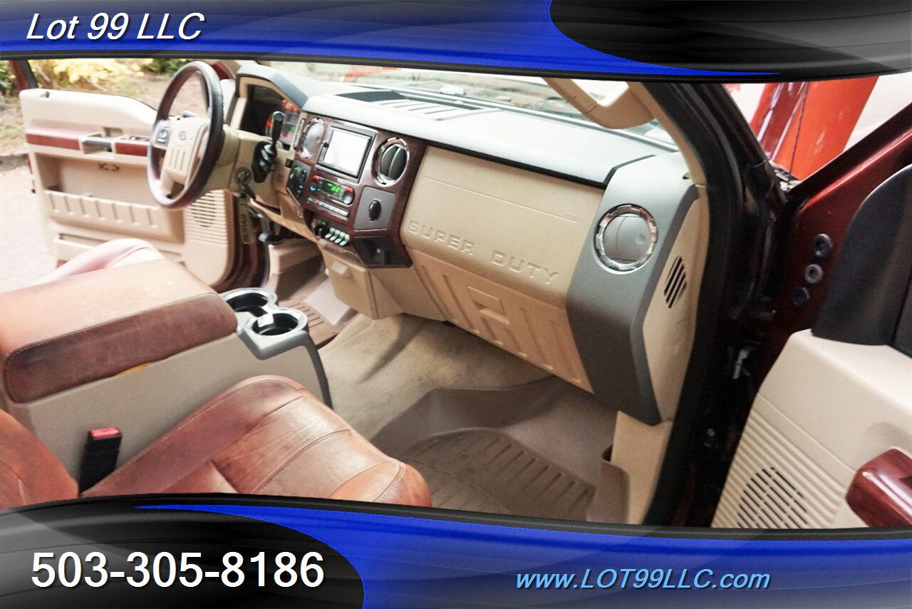 2008 Ford F-350 Lariat 4X4 KING RANCH PowerStroke Leather LONG BED   - Photo 32 - Milwaukie, OR 97267