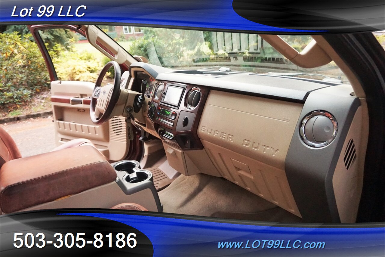 2008 Ford F-350 Lariat 4X4 KING RANCH PowerStroke Leather LONG BED   - Photo 17 - Milwaukie, OR 97267