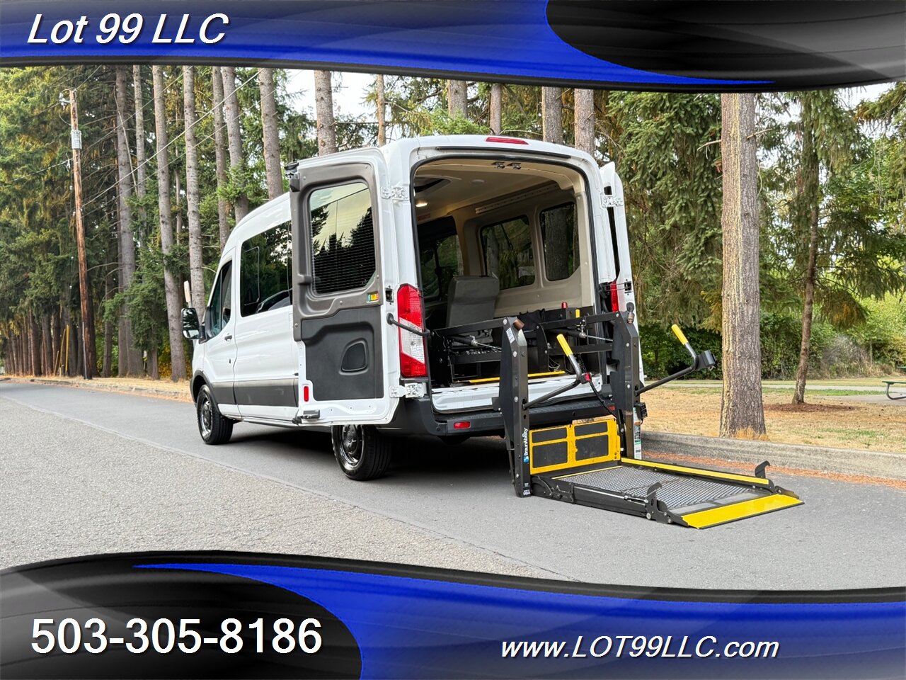 2015 Ford Transit 250 91k ** WHEELCHAIR VAN ** MID ROOF 8 Passenger - Photo 29 - Milwaukie, OR 97267