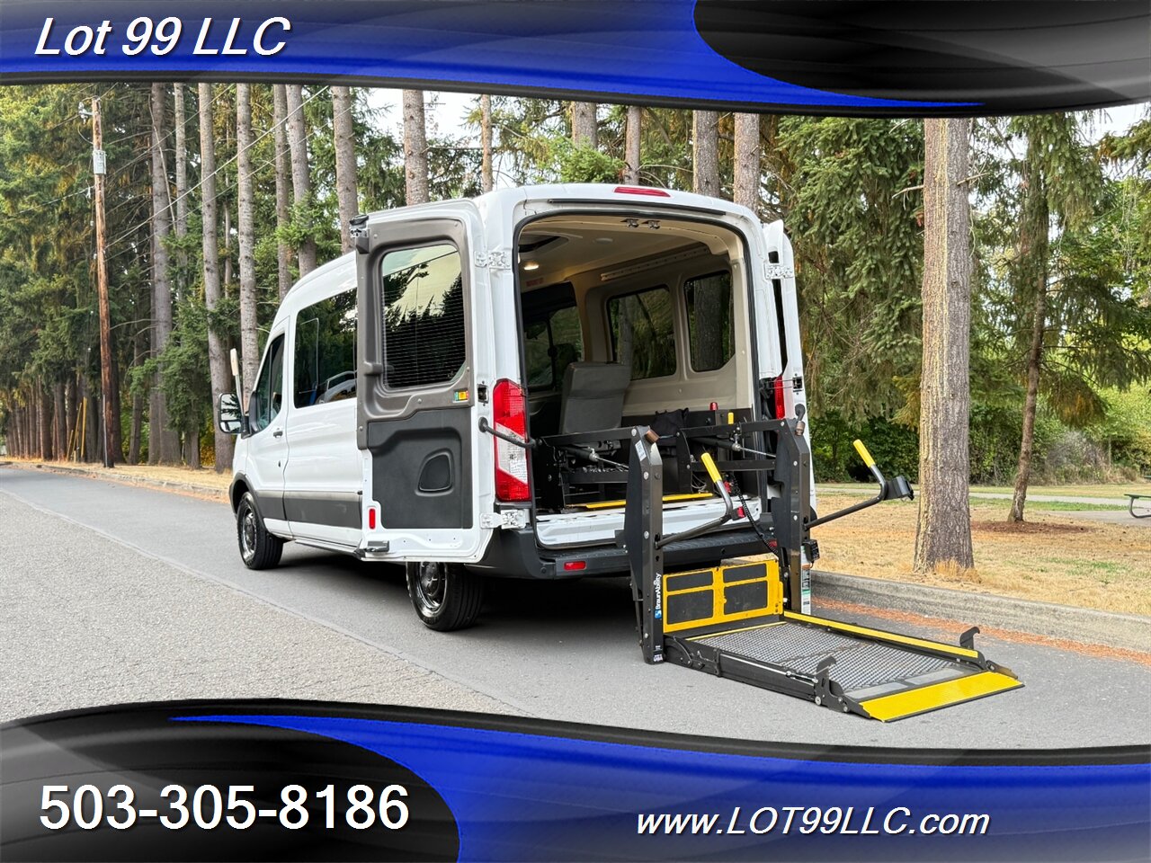 2015 Ford Transit 250 91k ** WHEELCHAIR VAN ** MID ROOF 8 Passenger - Photo 13 - Milwaukie, OR 97267