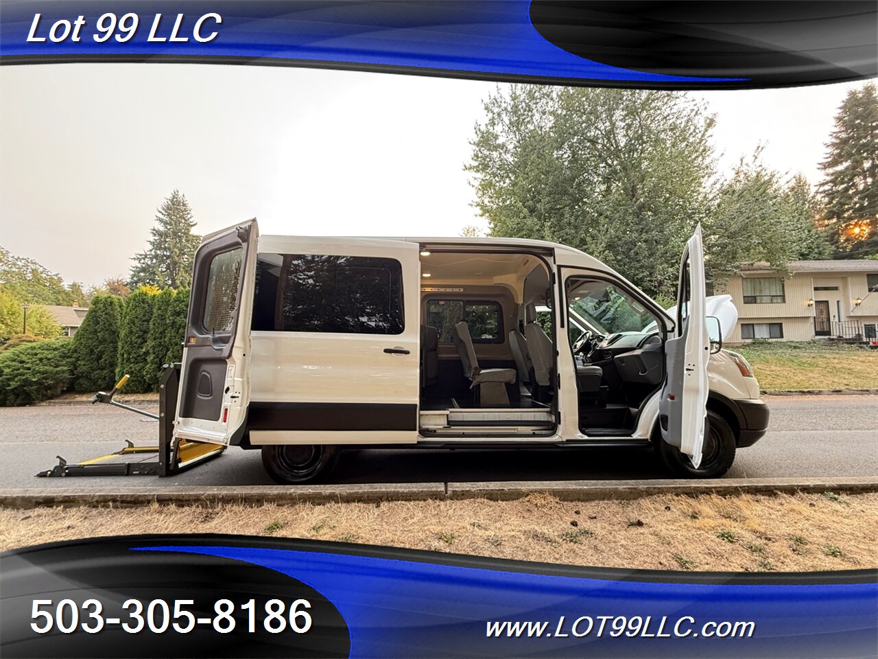 2015 Ford Transit 250 91k ** WHEELCHAIR VAN ** MID ROOF 8 Passenger - Photo 63 - Milwaukie, OR 97267