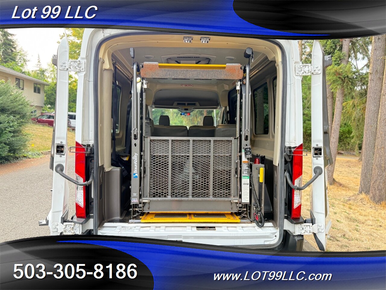 2015 Ford Transit 250 91k ** WHEELCHAIR VAN ** MID ROOF 8 Passenger - Photo 11 - Milwaukie, OR 97267