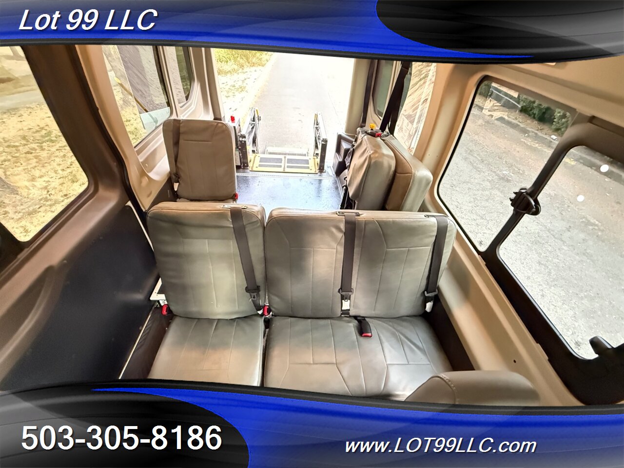 2015 Ford Transit 250 91k ** WHEELCHAIR VAN ** MID ROOF 8 Passenger - Photo 3 - Milwaukie, OR 97267