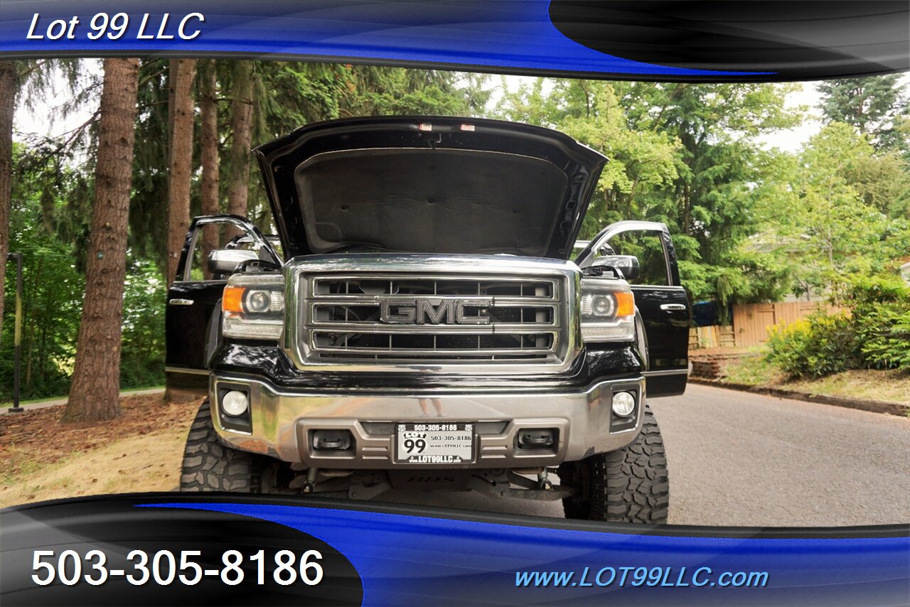 2014 GMC Sierra 1500 SLT 4X4 V8 5.3L Heated Leather LIFTED 20S NEW TIRE   - Photo 27 - Milwaukie, OR 97267