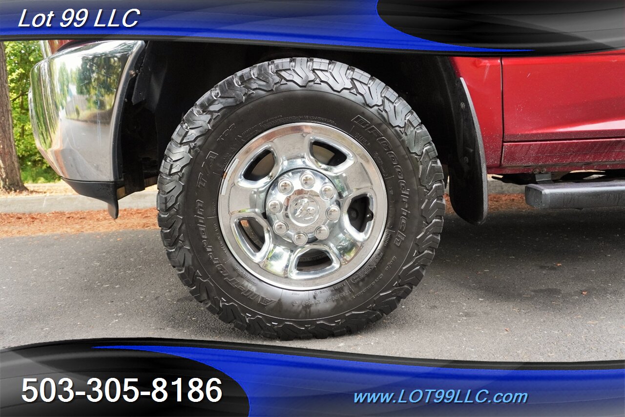 2012 RAM 2500 SLT 4X4 6.7L Cummins Diesel Long Bed Chrome Wheels BFG Tires - Photo 35 - Milwaukie, OR 97267