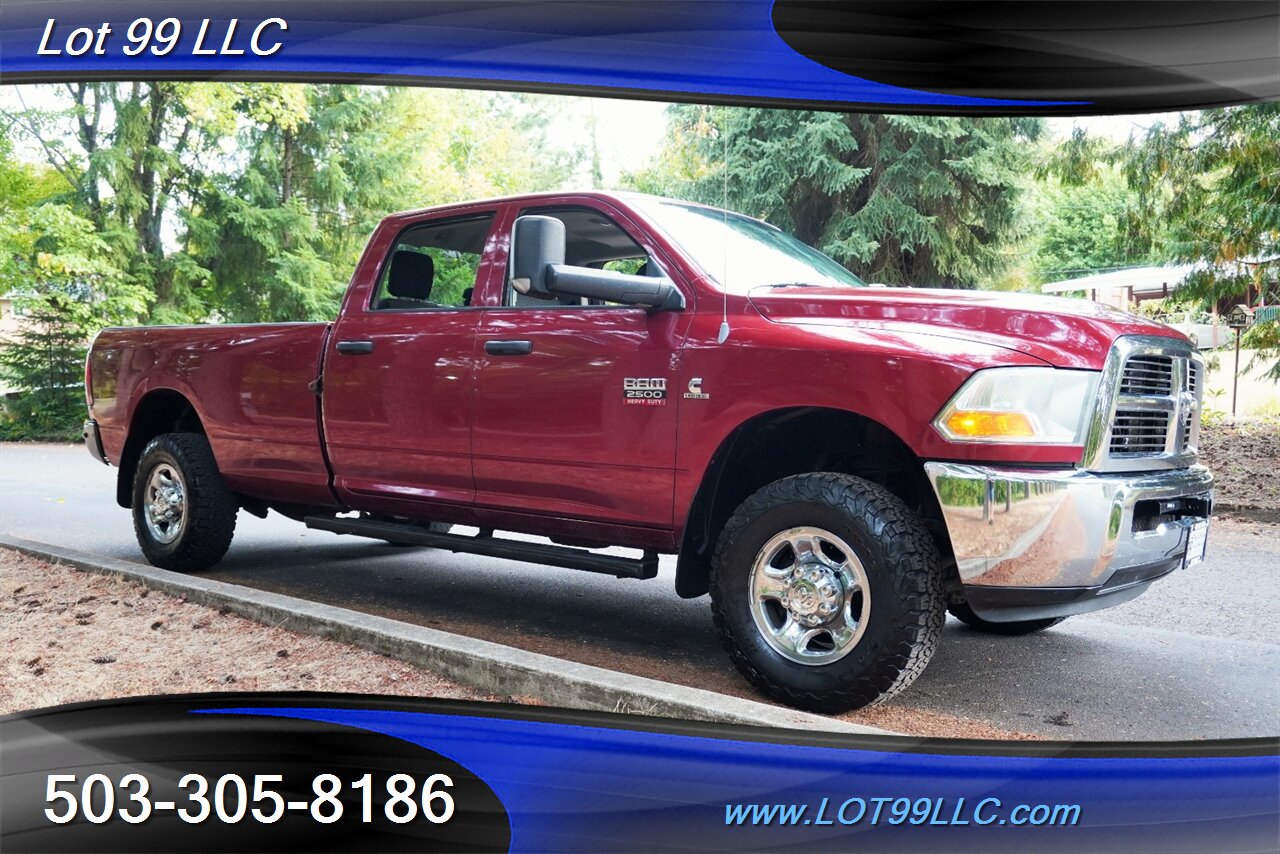 2012 RAM 2500 SLT 4X4 6.7L Cummins Diesel Long Bed Chrome Wheels BFG Tires - Photo 7 - Milwaukie, OR 97267